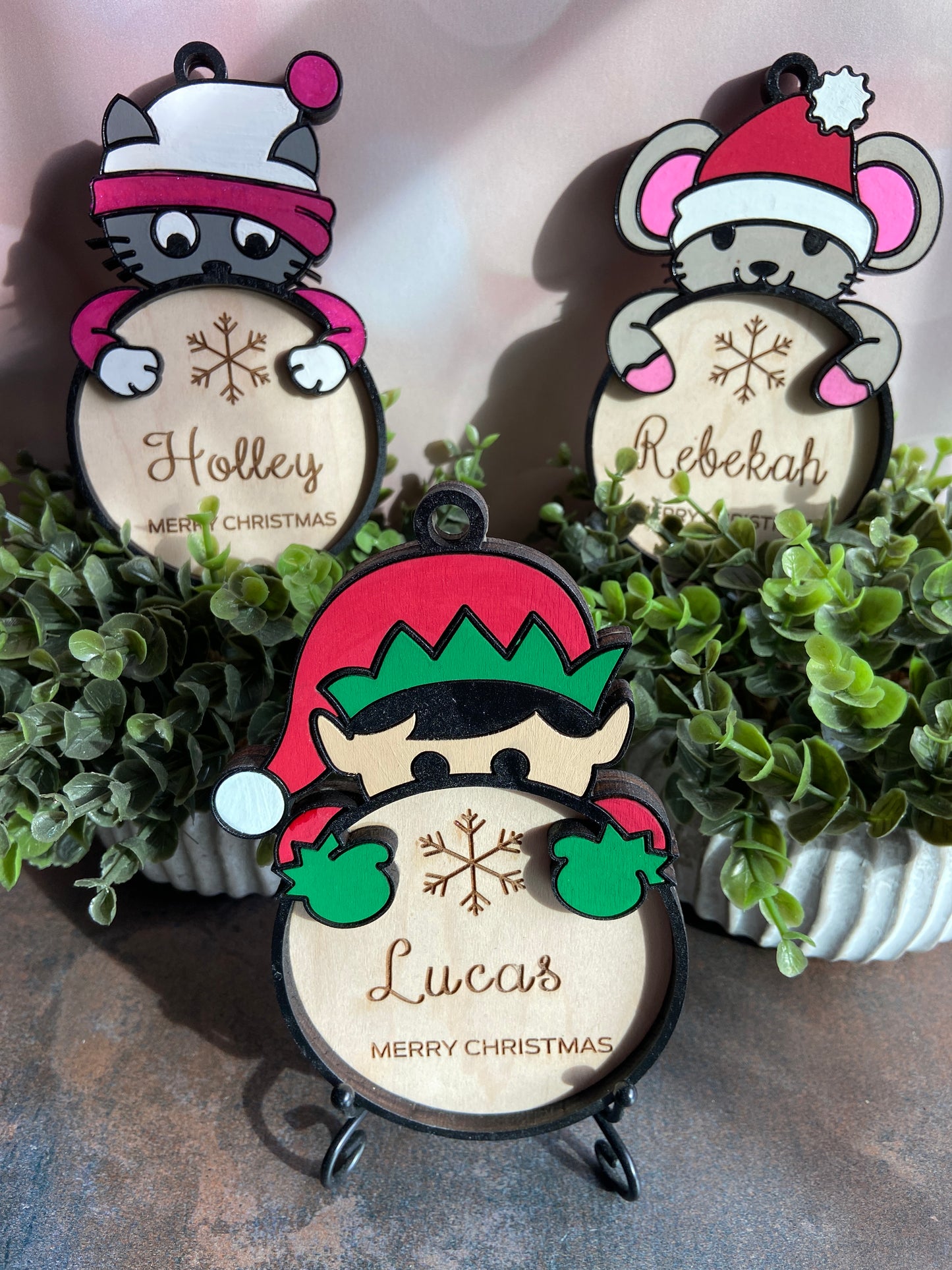 Personalized CUTE Ornaments!
