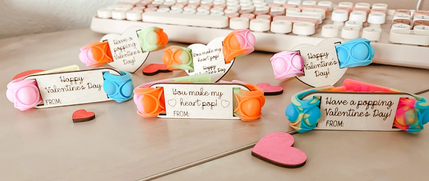 Valentine Bubble Bracelets!