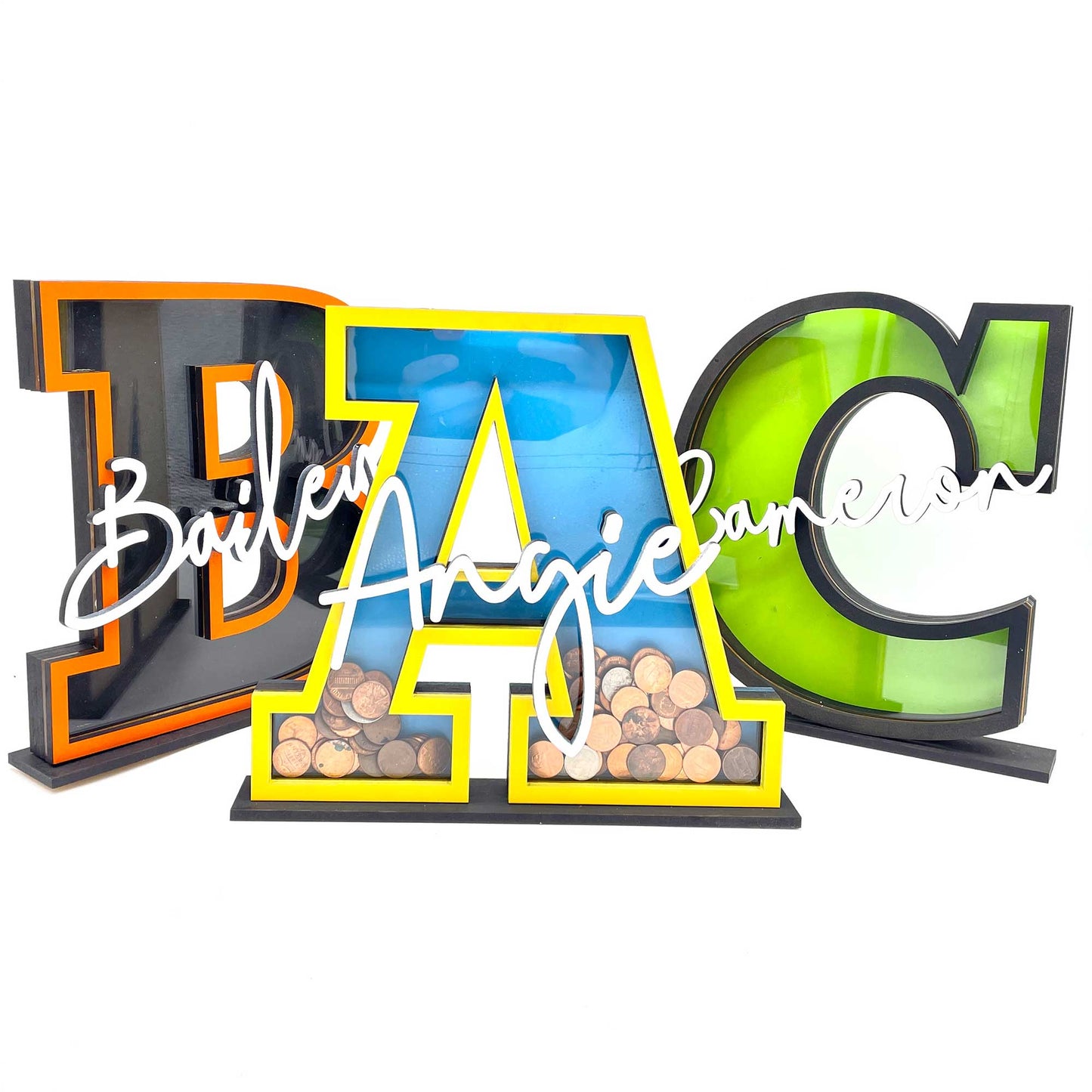 Letter Banks from A thru Z