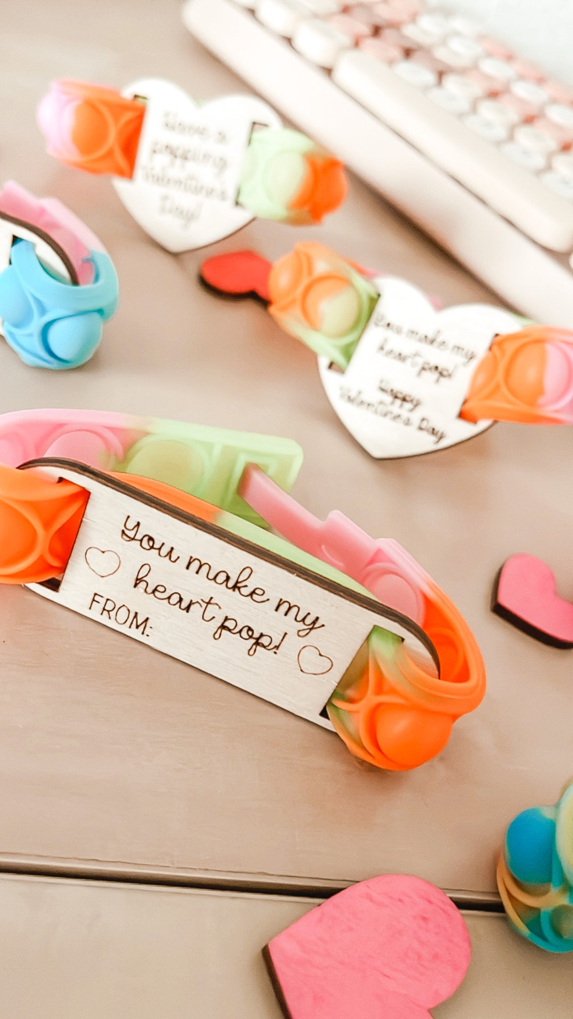 Valentine Bubble Bracelets!