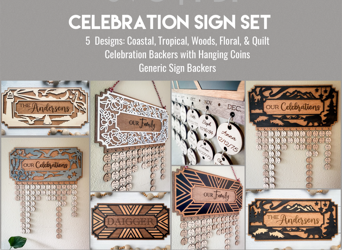 Celebration Sign Set