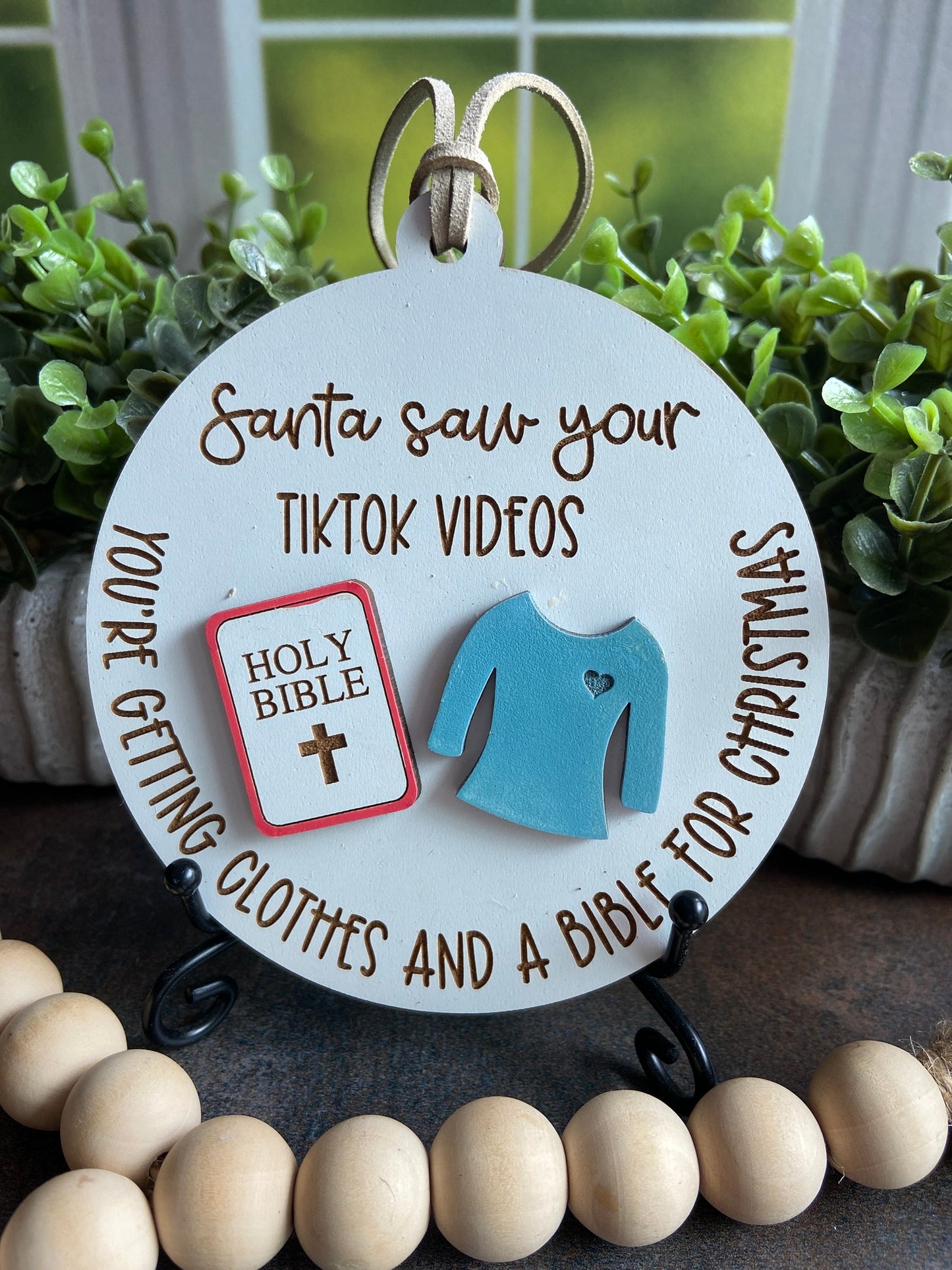 SnapChat OR Tiktok Ornaments