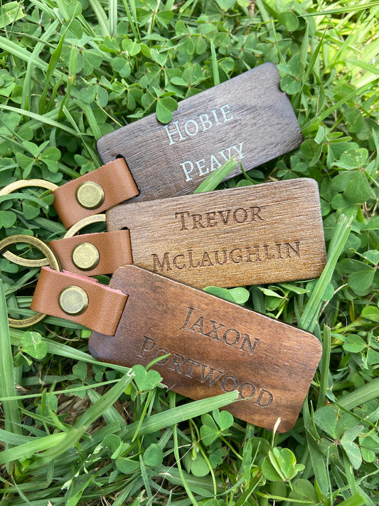 Wooden Key Chain