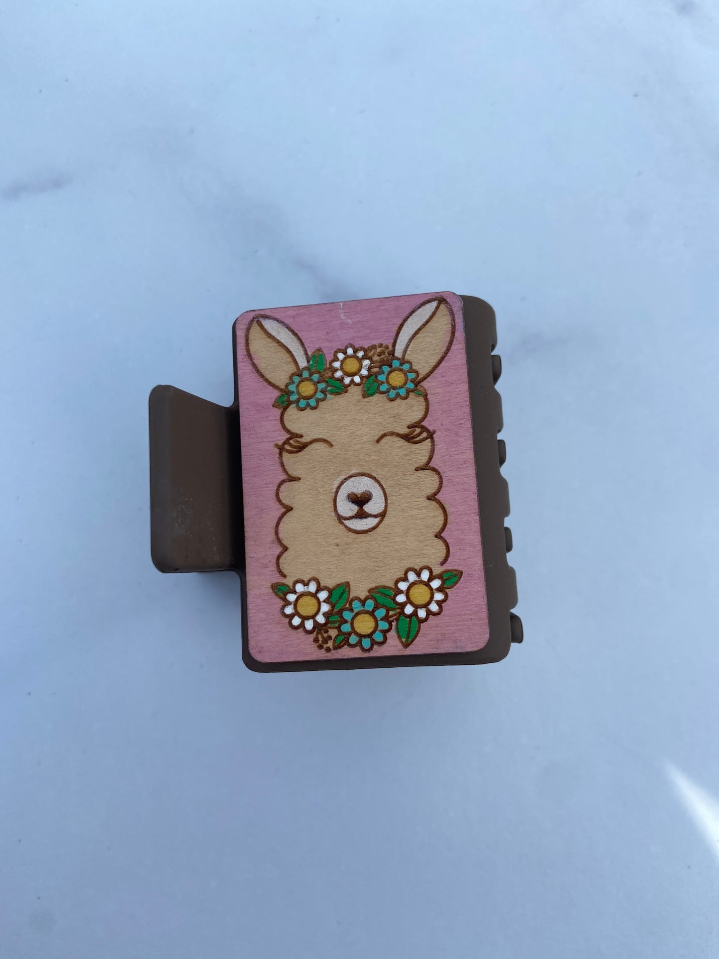 Llama Hair Clips