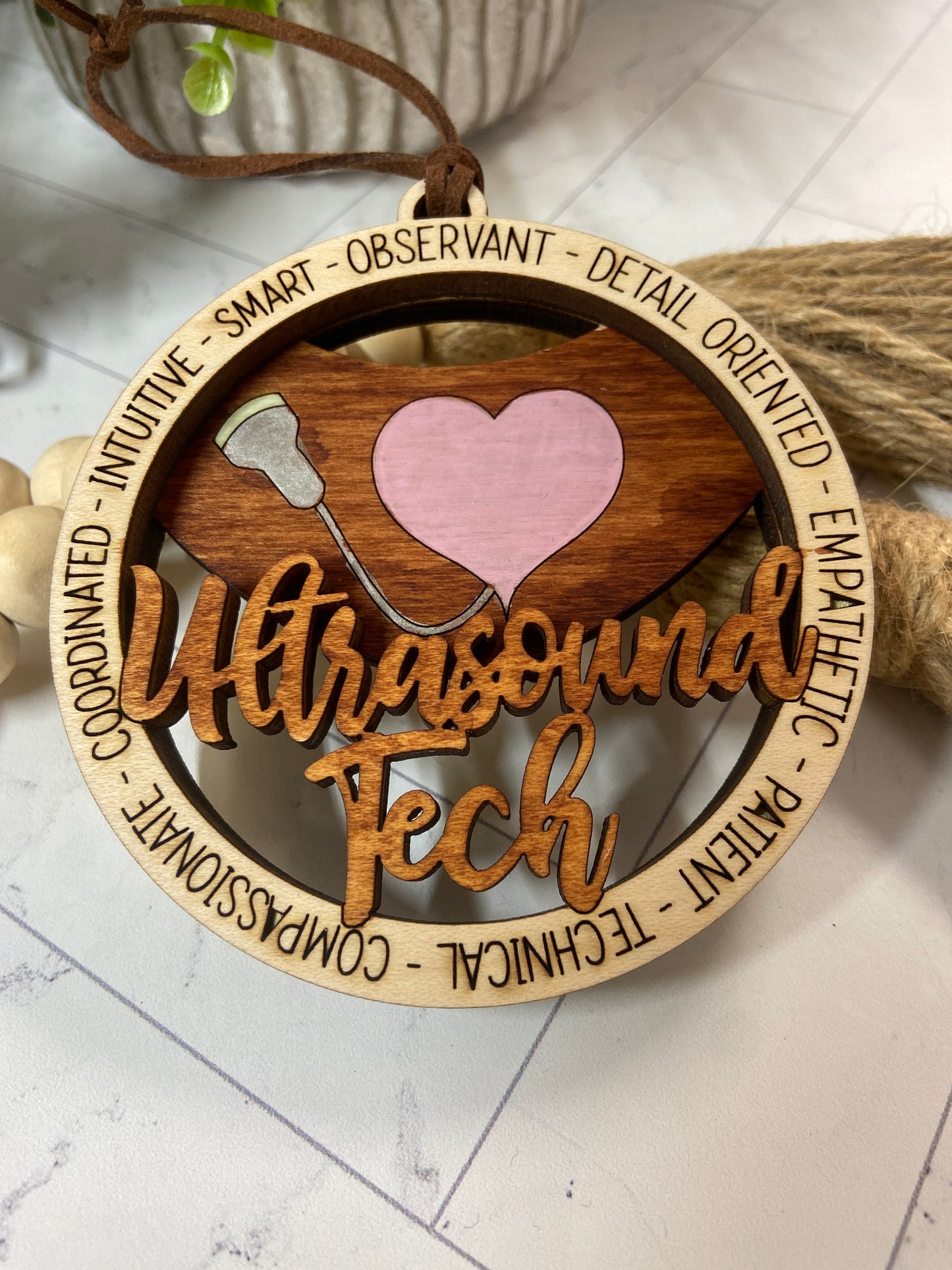 Ultrasound Tech Ornament