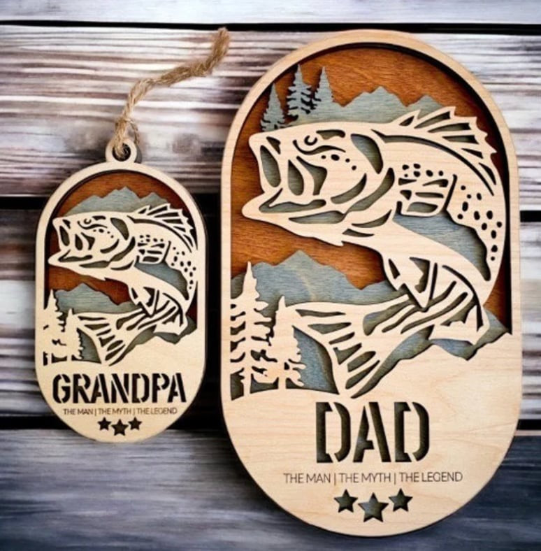 Fishing Ornament