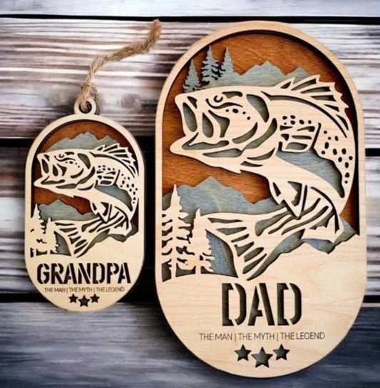 Fishing Ornament