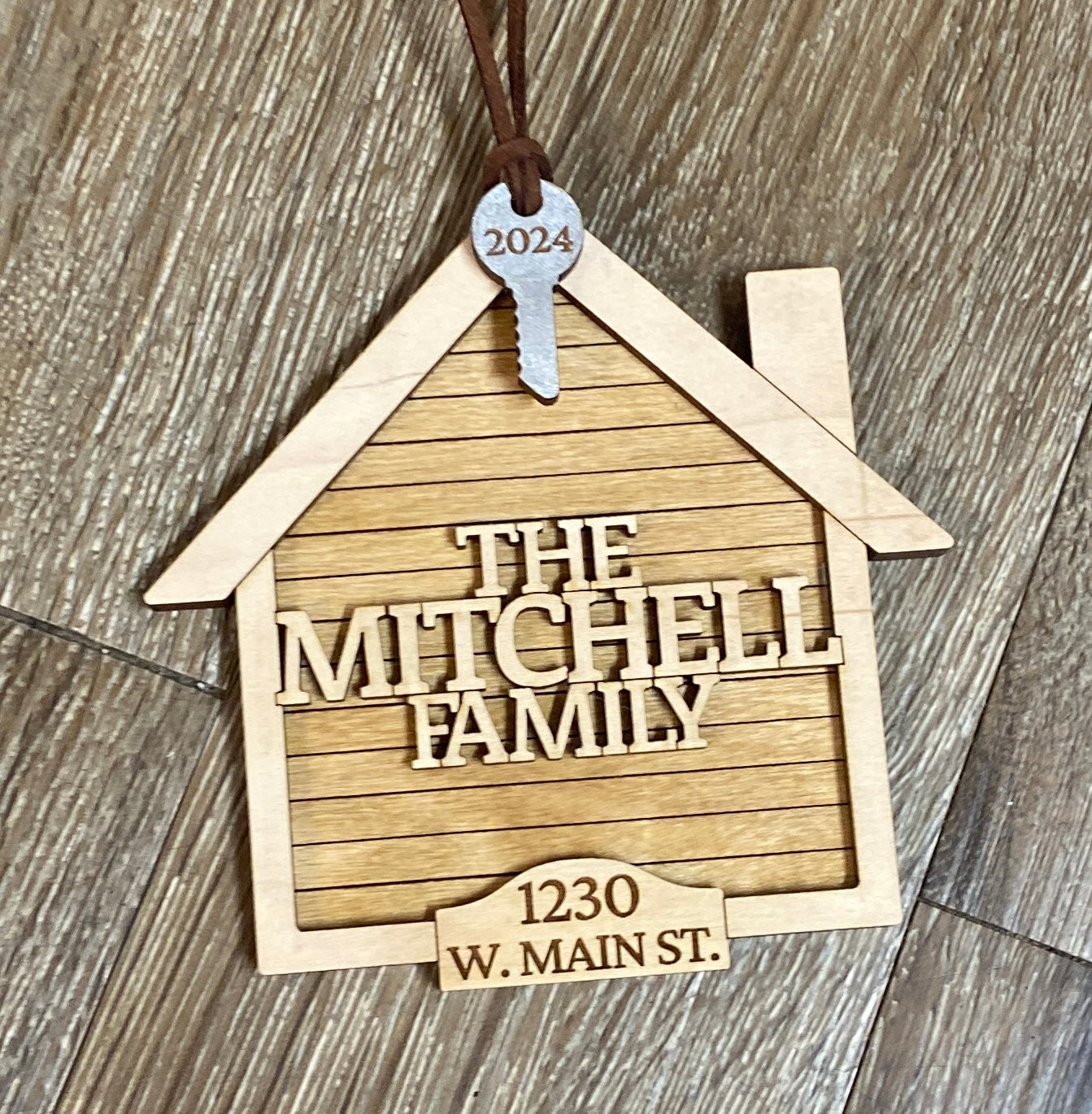 Personalized House Ornament