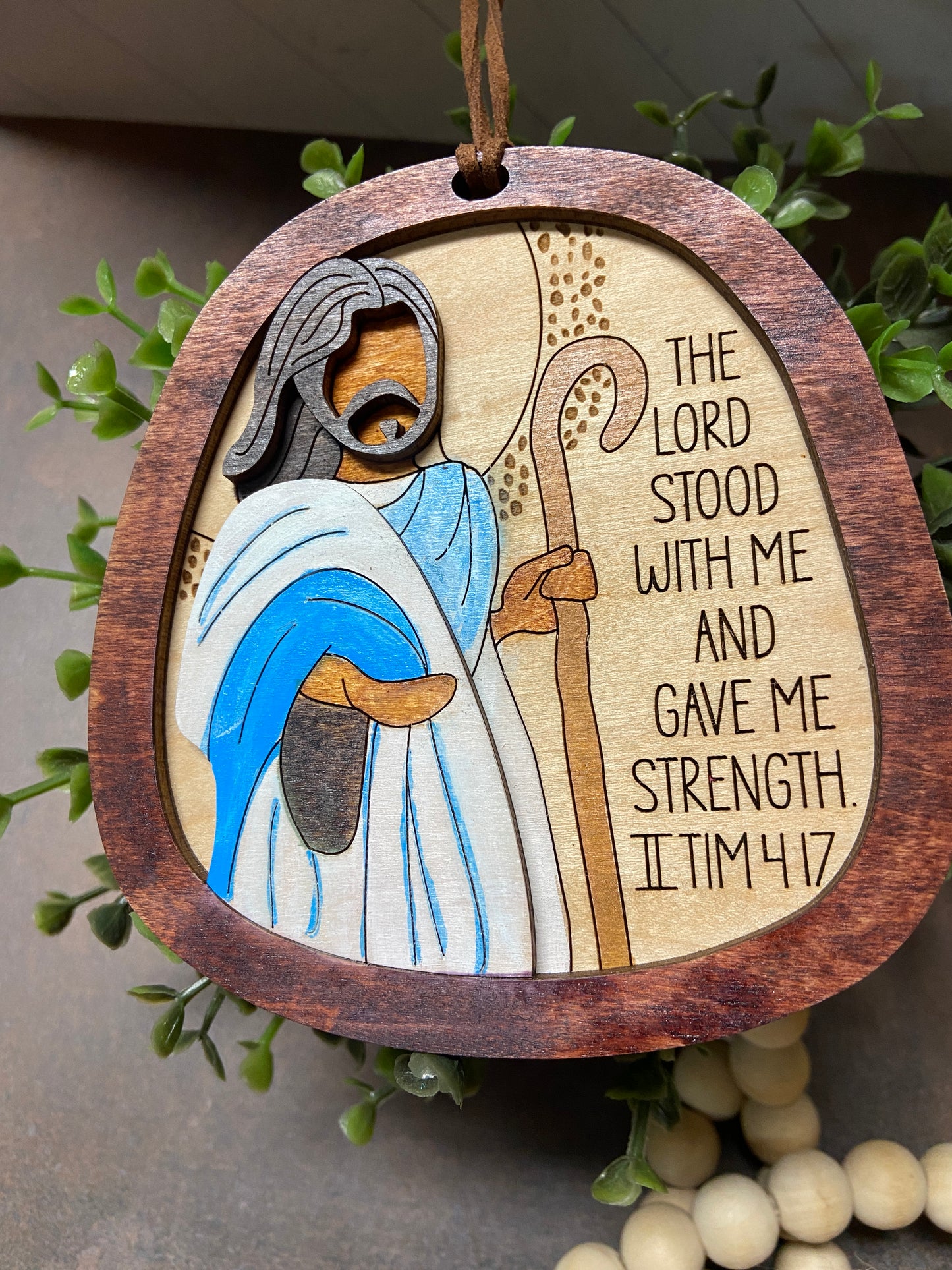 The Lord Stood Ornament