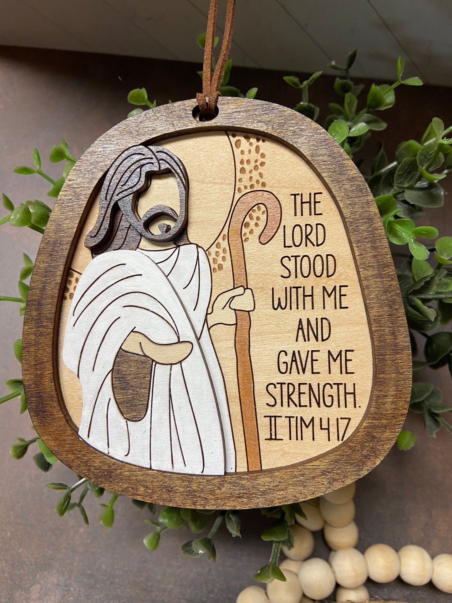 The Lord Stood Ornament