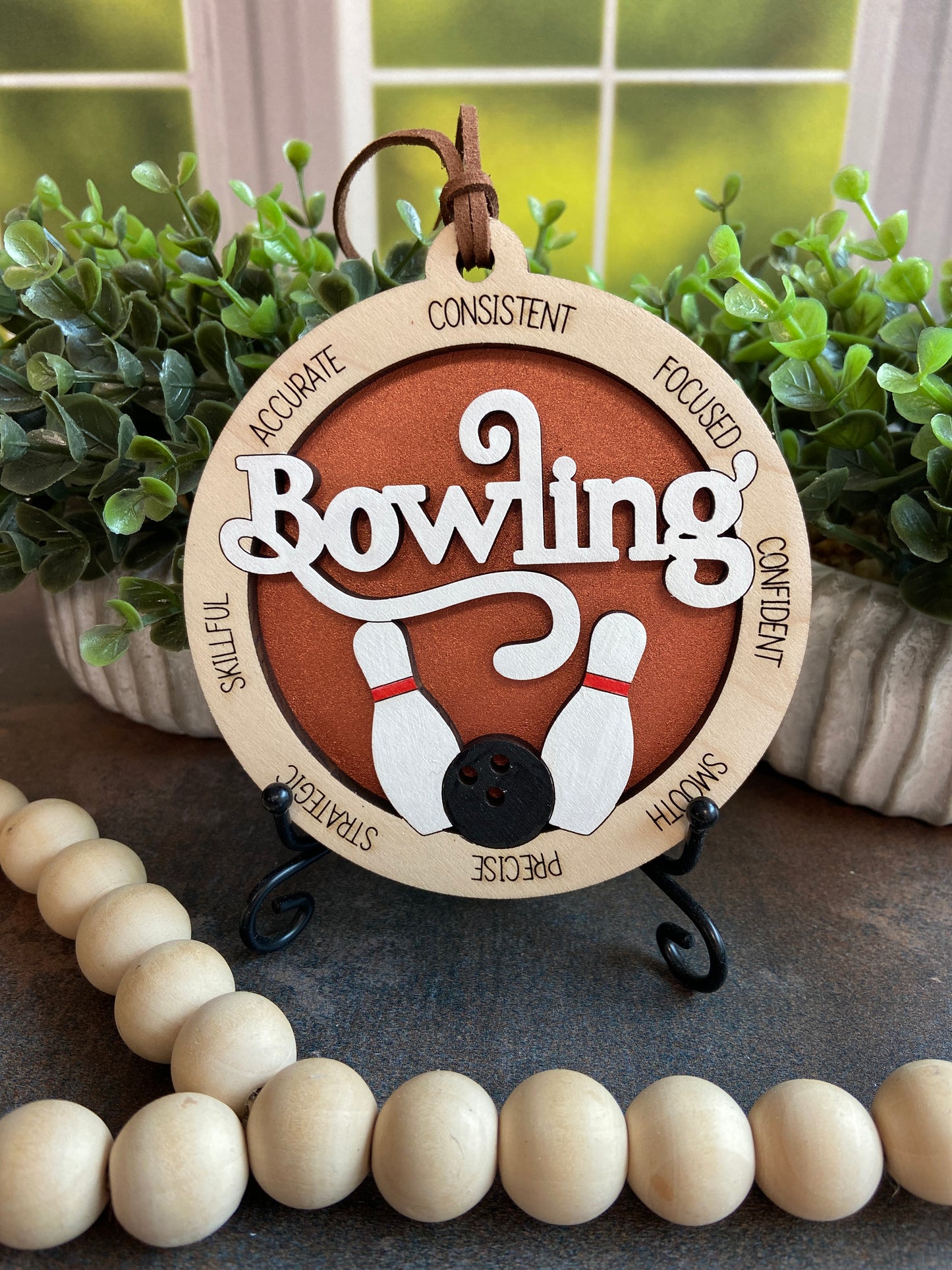 Bowling Ornaments, Gift Tags