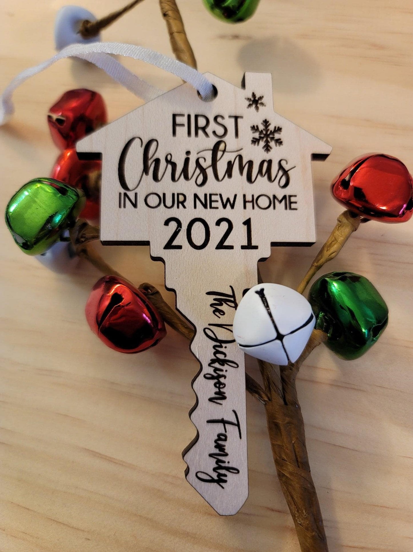 First Christmas Home Key Ornament
