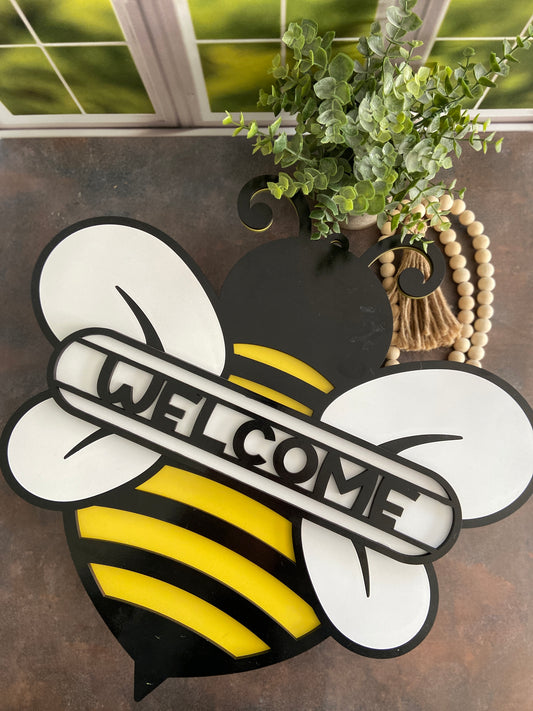 Door Hanger- Bee