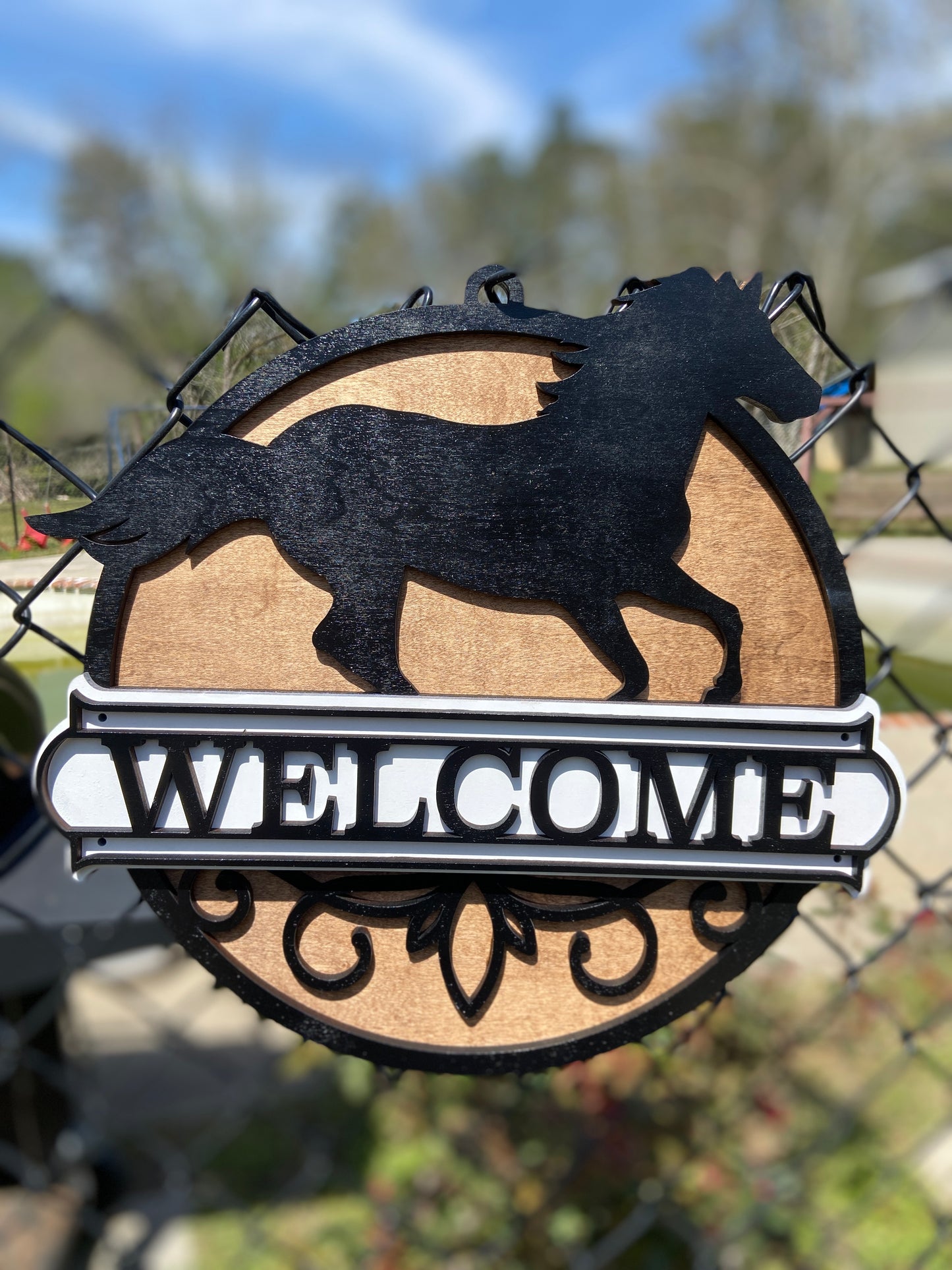 Door Hanger- Horses 4 styles