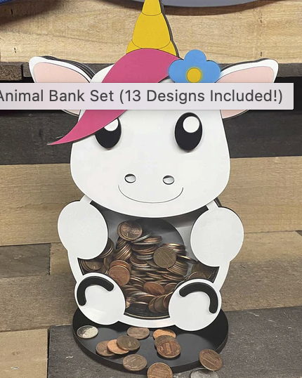 Animal Banks First Set